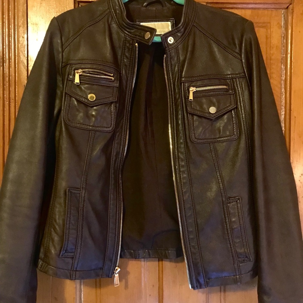 Michael Kors Leather Jacket